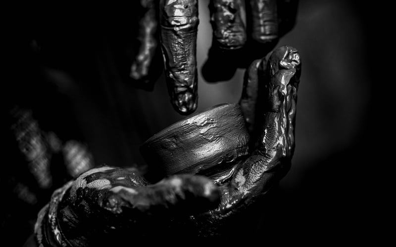 Hands reaching out